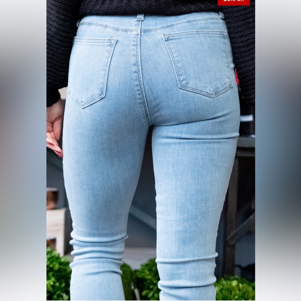 NWT Judy blue mid-rise skinny fit pull-on jeans in sz 11/30 - Picture 14 of 14